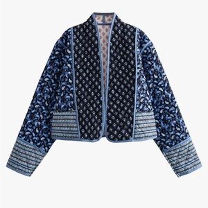 Women’s Floral Quilted Jacket - NWOT